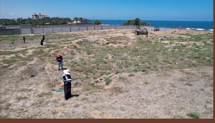 Archaeological fieldwork at the coastal site of Tell Ruqeish in Gaza