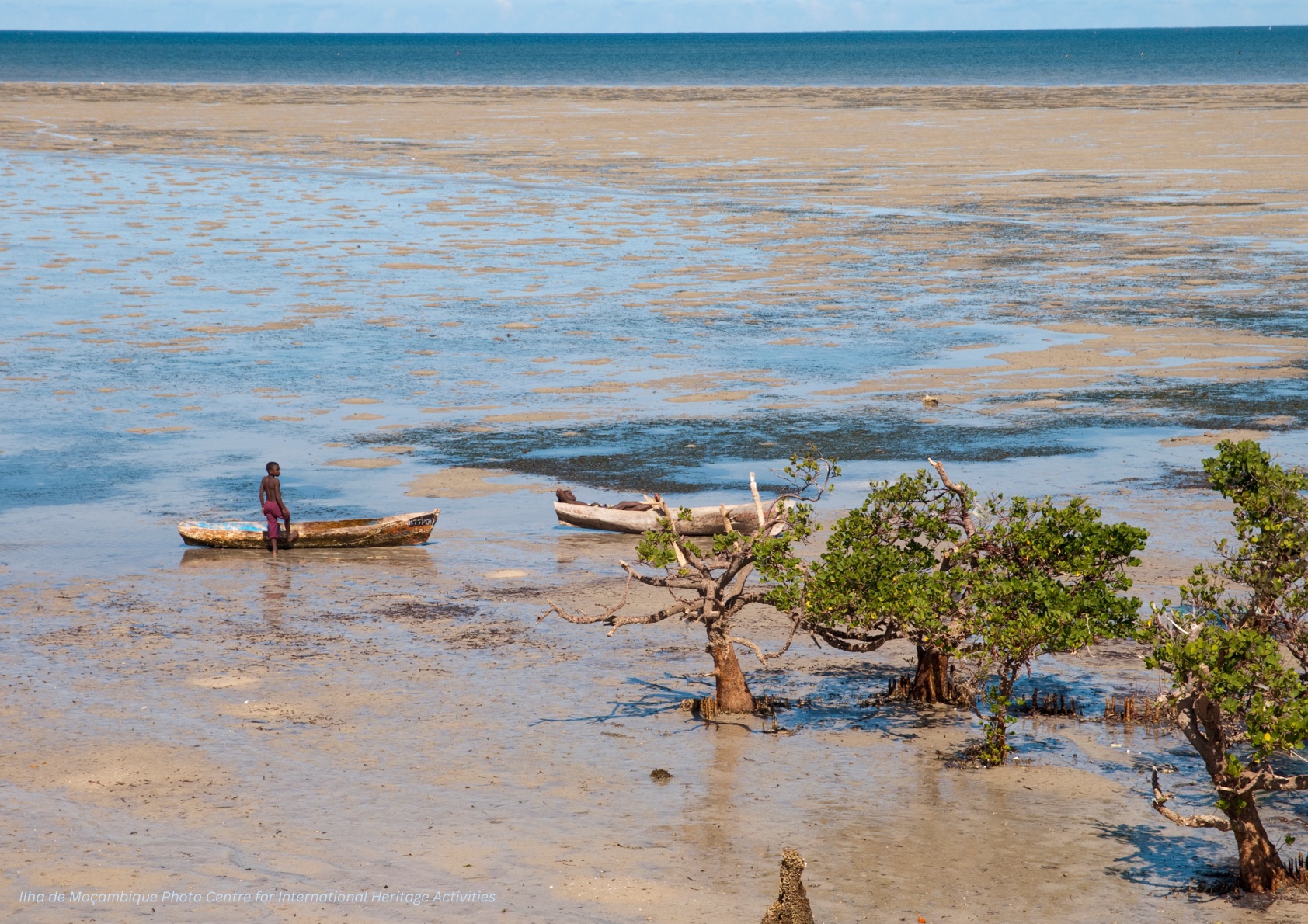 Coastal maritime landscape on Ilha de Moçambique
